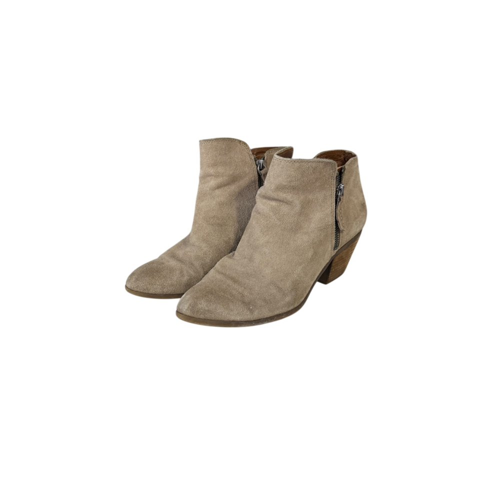 Women's Frye Beige Suede Ankle Boots & Booties Size 9